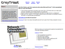 Tablet Screenshot of greytrout.com